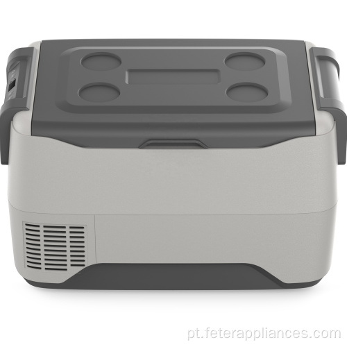 Refrigerador de carro 40L comidas de carro Mini refrigerador portátil Compressor de refrigerador de carro para camping Auto-refrigerador AC / DC12 / 24V